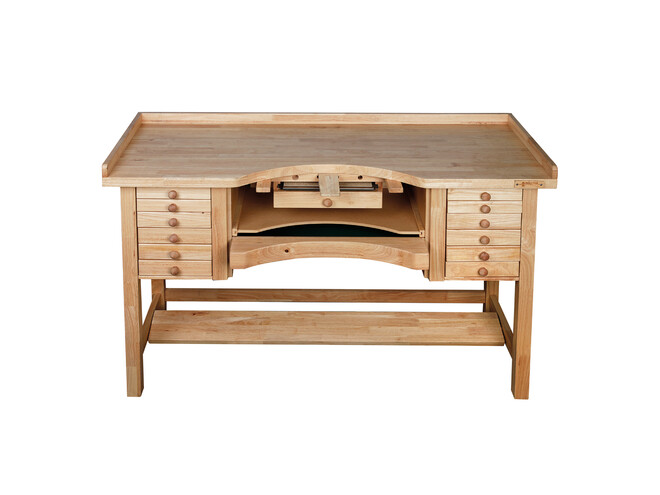 ETABLI DOUBLE DURSTON BOIS MASSIF