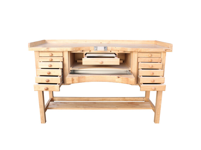 ETABLI DOUBLE DURSTON BOIS MASSIF