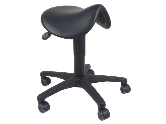 TABOURET SELLE À ROULETTES