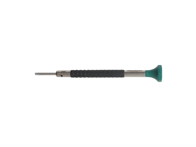Schroevendraaier 2.0 mm groen Bergeon
