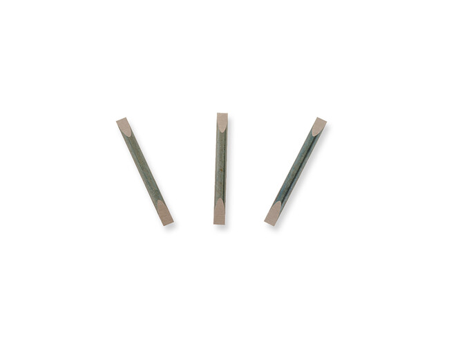 TETE DE TOURNEVIS A 2 POINTES 1,2 MM VERT