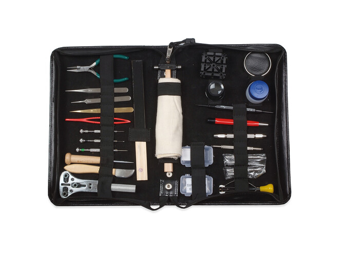 Horlogemakersset in etui groot