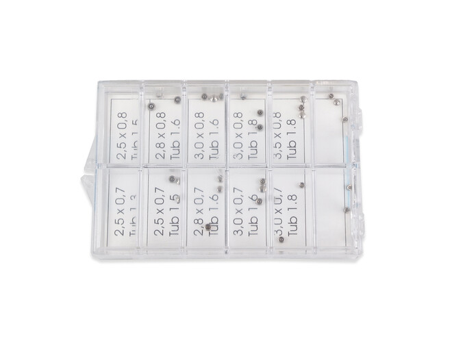 Assortiment kronen 2.5 - 3.5 mm