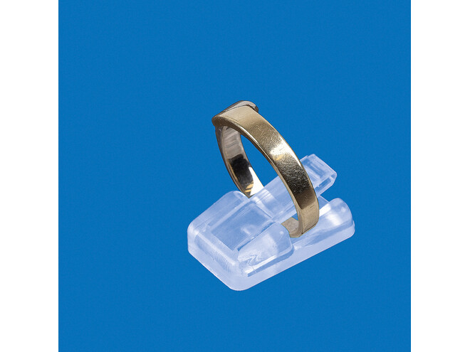 Ringstandaard transparant - 10 stuks