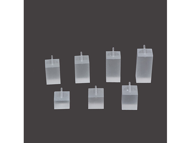 SUPPORTS DE BAGUES MATS CARRÉS - SET DE 7