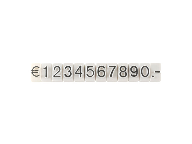 CHIFFRES 5 BLANCS -PAR 10