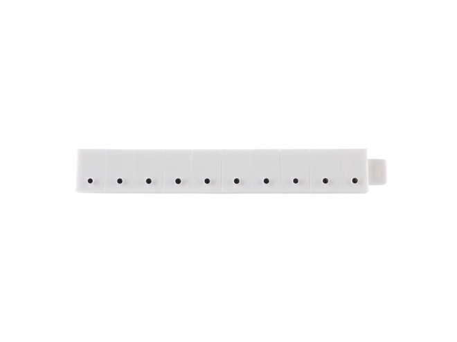 Los teken "." wit 5 mm - 10 stuks