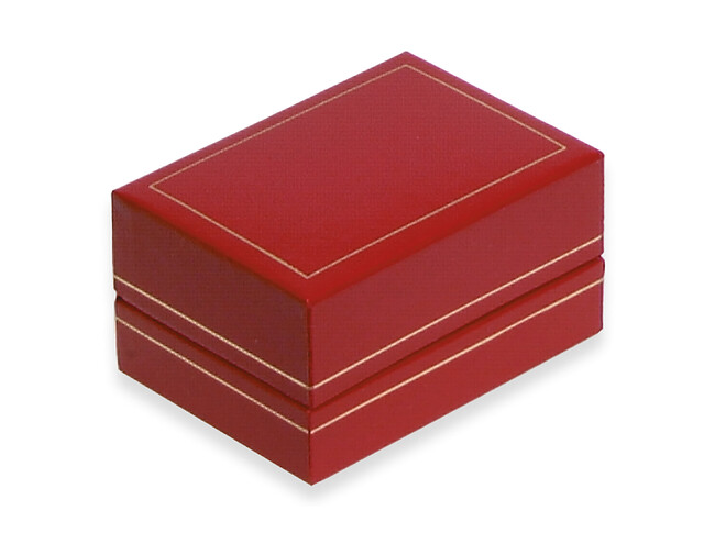 ECRIN POUR EPINGLE ROUGE/BLANCHE -71X52X38MM