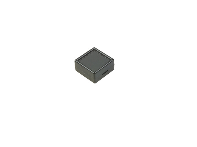 ÉCRIN POUR GEMMES 30X30X15 MM - NOIR