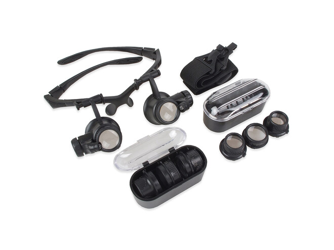 LOUPE AVEC ÉCLAIRAGE LED INTÉGRÉ