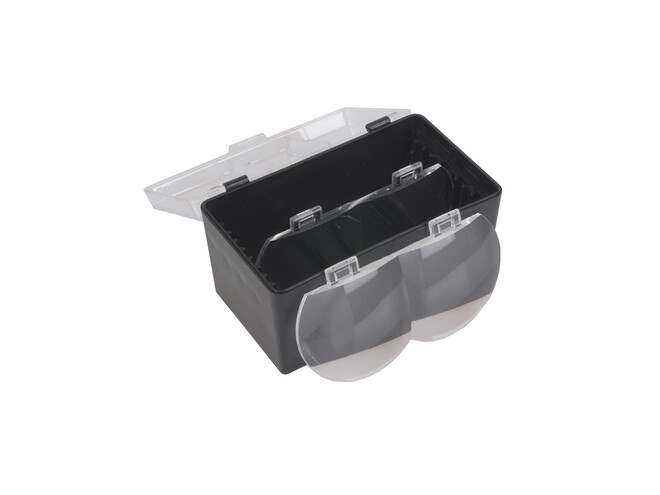LOUPE CASQUE AVEC DIFFÉRENTS INSERTS