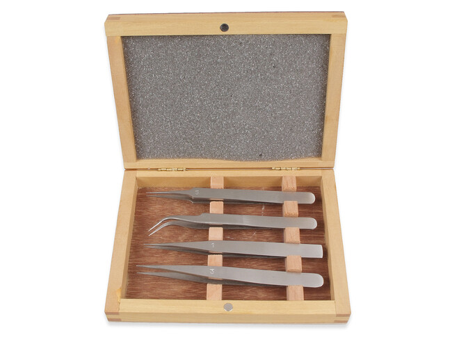 SET DE 4 PINCETTES NUMERO 1- 3 - 5 - 7