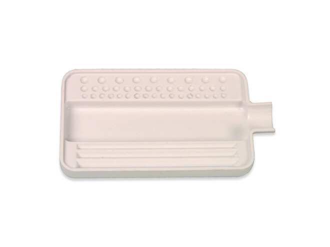 BAC DE TRIAGE BLANC AV./COMPARTIMENTS 100X65