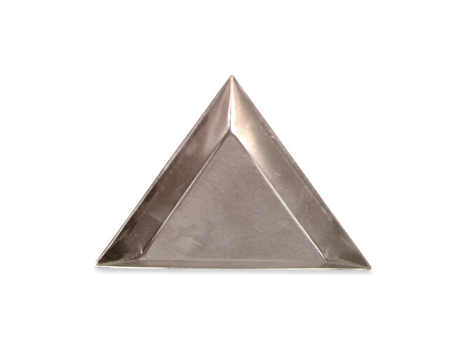 BAC DE TRIAGE TRIANGLE ALUMINIUM 70 MM