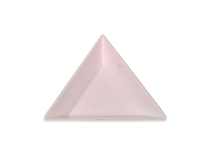Sorteerbak van wit plastic 70 mm