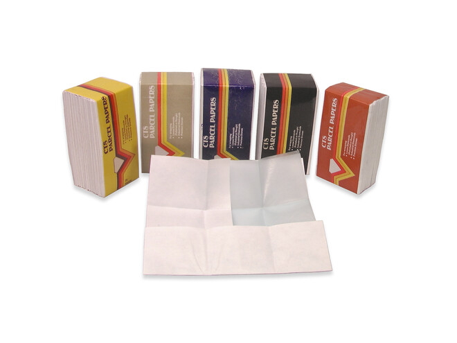 Partybriefjes 25 stuks wit/wit - E.P.