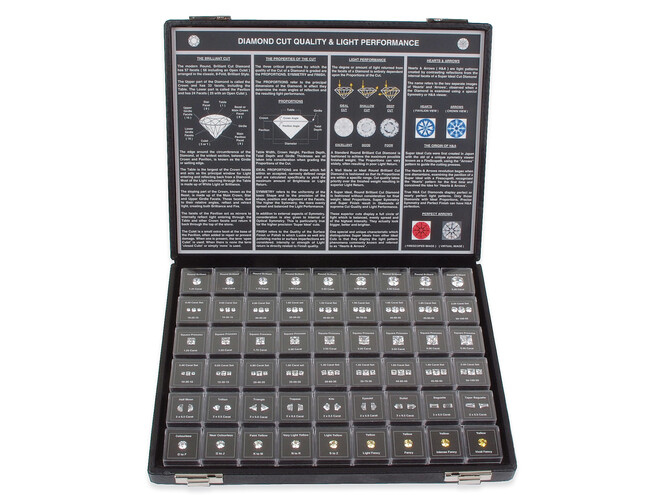 PRESENTOIR DE DIAMANTS SET 2 -COULEURS