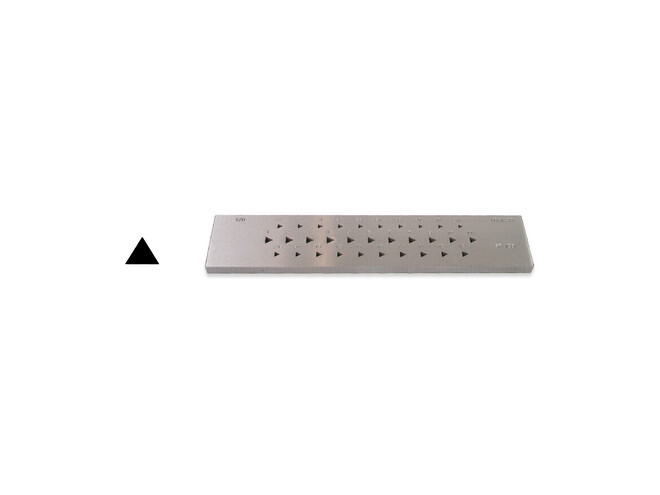 FILIERE TRIANGLE 3,0 - 0,5 MM
