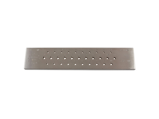 FILIERE TRIANGLE 6,0 - 3,0 MM