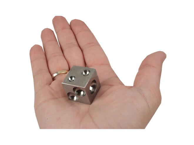 Ank staal 25 x 25 mm E.P.