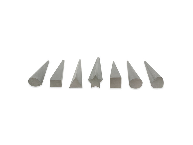 Vormijzer set konisch