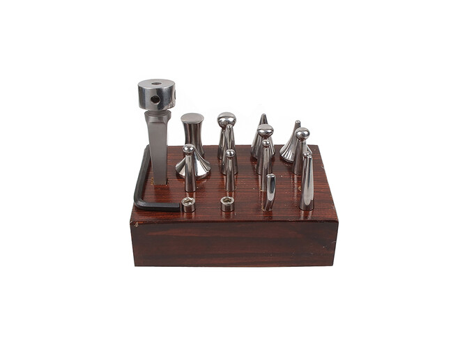 Vormgereedschap set mini met houder