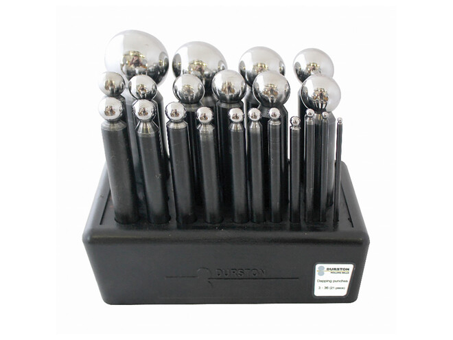 SET DE 21 BOUTEROLLES DURSTON