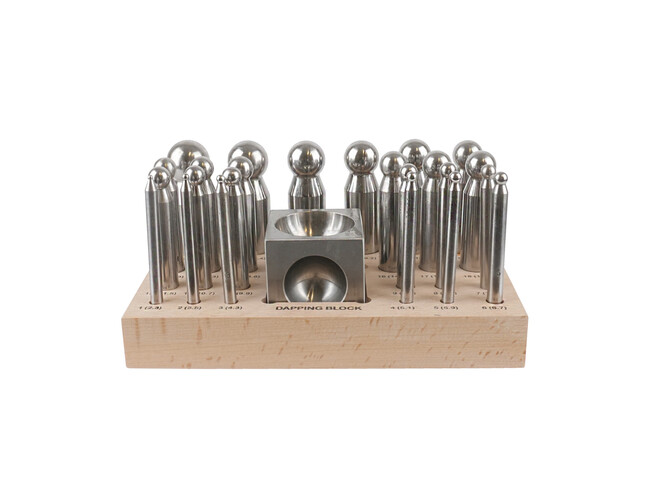 Bolpons set staal 24 stuks E.P.