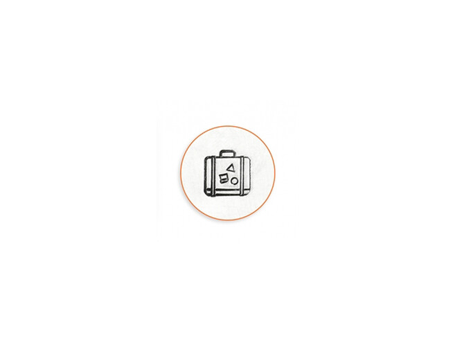 Stempel briefcase 6 mm - ImpressArt