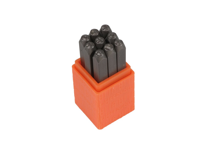 ESTAMPILLAGE CHIFFRES 3 MM