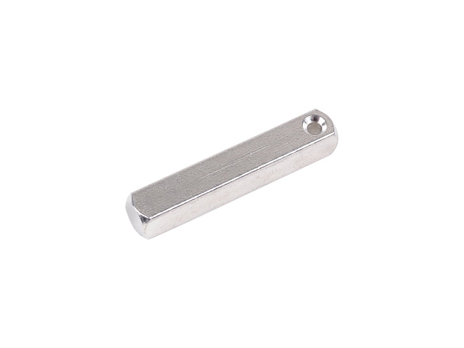 PENDENTIF À ESTAMPILLER ALUMINIUM 38 MM