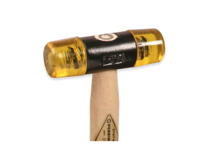 MARTEAU PLASTIQUE 33 MM 325 GR.