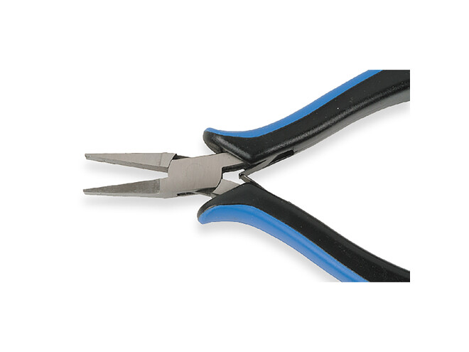 PINCE BEC PLAT AVEC GRIP 130 MM