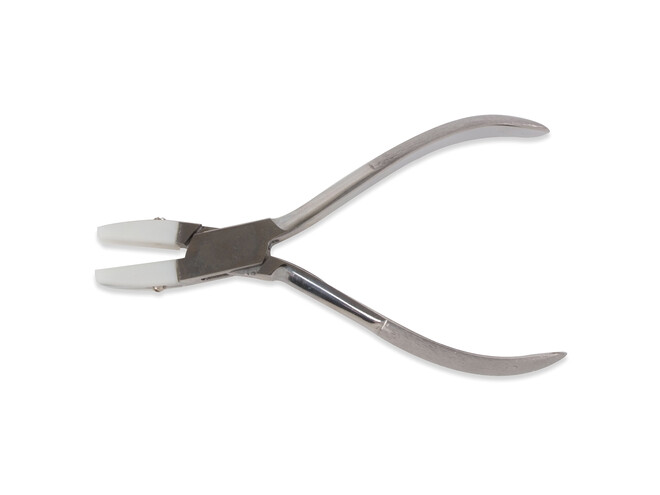 PINCE PLATE AVEC MACHOIRES PLASTIQUE