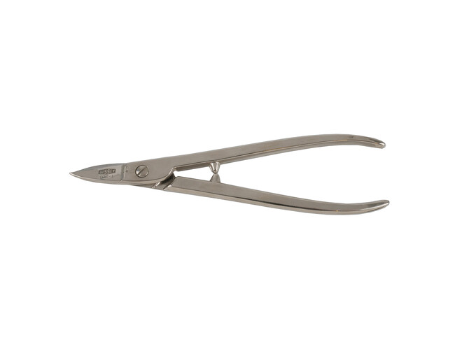 Cisaille droite ouverte 180 mm