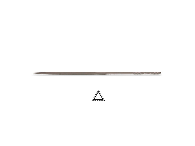 LIME AIGUILLE TRIANGLE 140 MM GRAIN 1