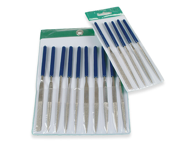 SET DE 5 LIMES DIAMANTEE AVEC MANCHE