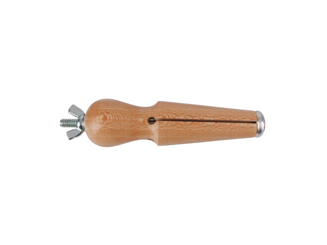 HOUTEN RINGKLEM MET VLEUGELMOER