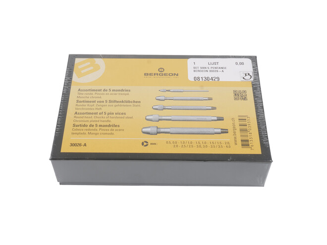 Set van 5 pentangen bergeon 30026-A