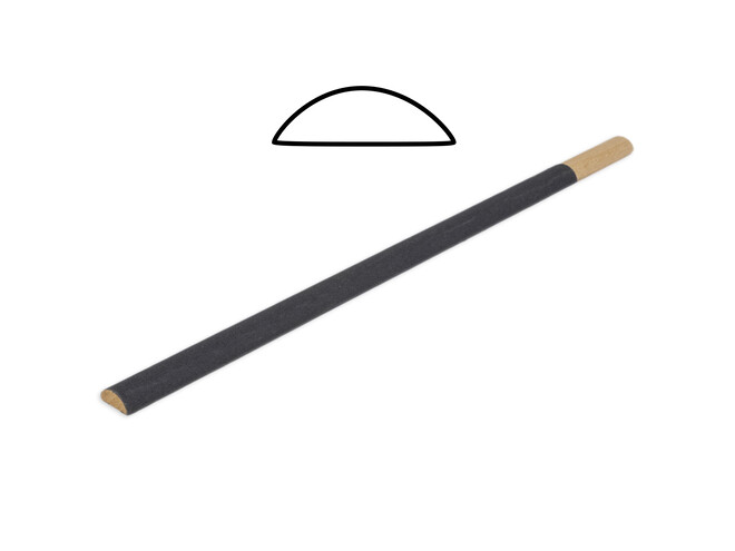 CABRONS DEMI-ROND 210 MM - 2000