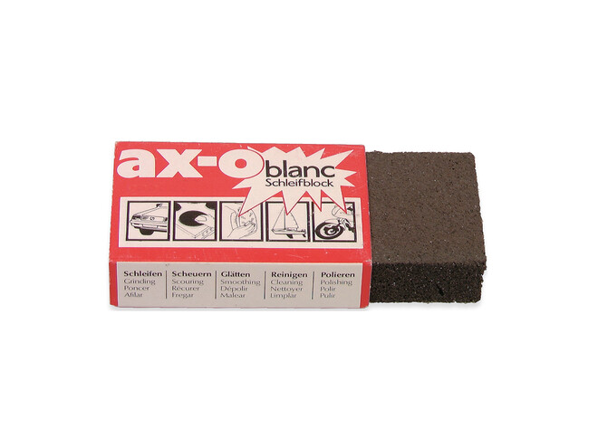 BLOC ABRASIF CAOUTCHOUC GRAIN 60