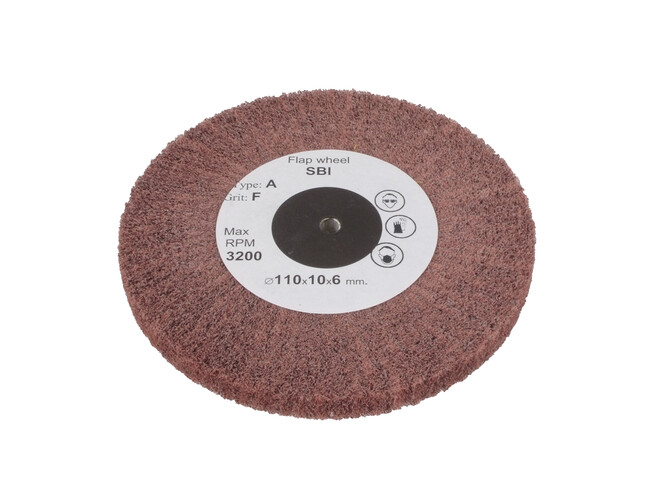 DISQUE FLANELLE 110X10 MM FIN