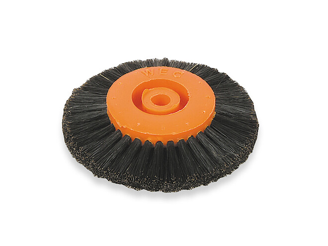 BROSSE NOIRE 4 RANGS 80 MM EP *