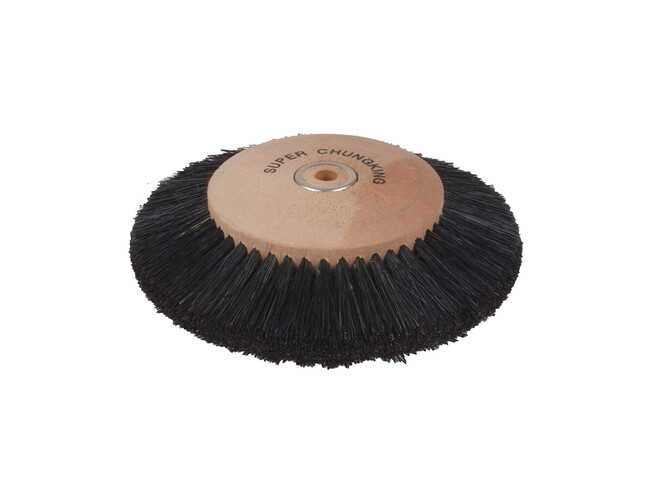BROSSE NOIRE 6 RANGS 100 MM