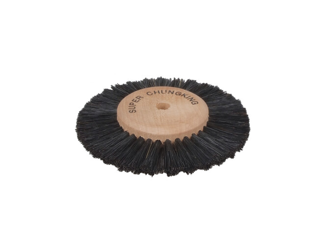 BROSSE NOIRE 2 RANGS 80 MM