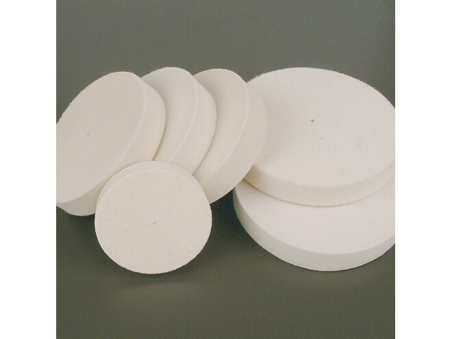 DISQUE EN FEUTRE - DOUX - 75 X 20 MM