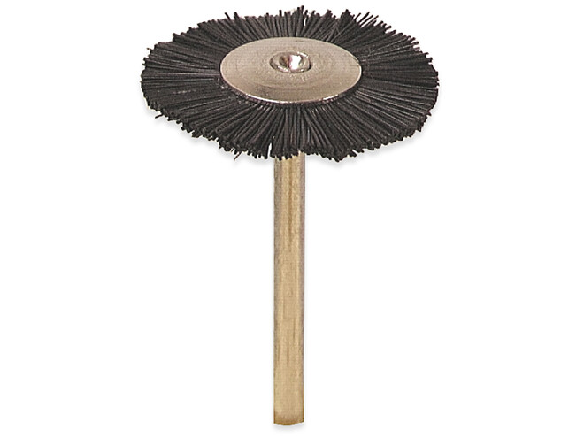 BROSSE H.M. 21 MM NOIRE AVEC AXE