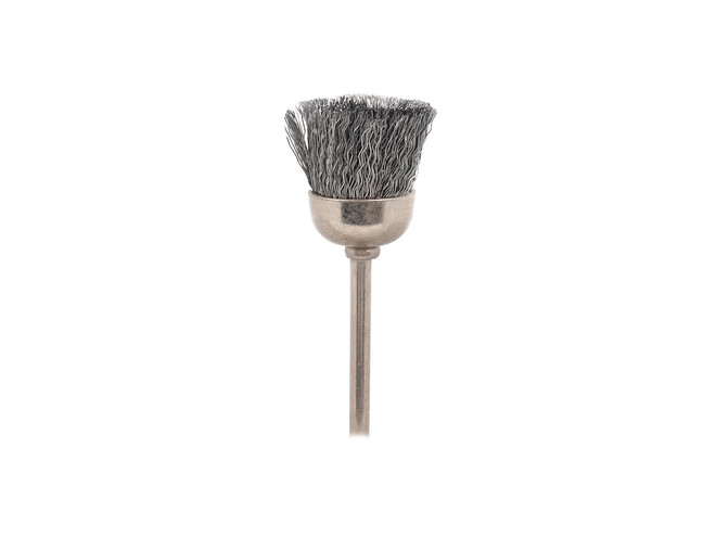 BROSSE HM CERCLE ACIER AVEC AXE