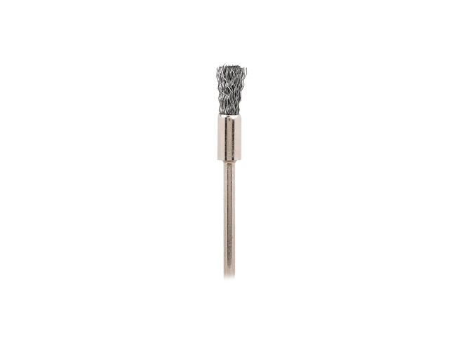 BROSSE HM CERCLE ACIER AVEC AXE
