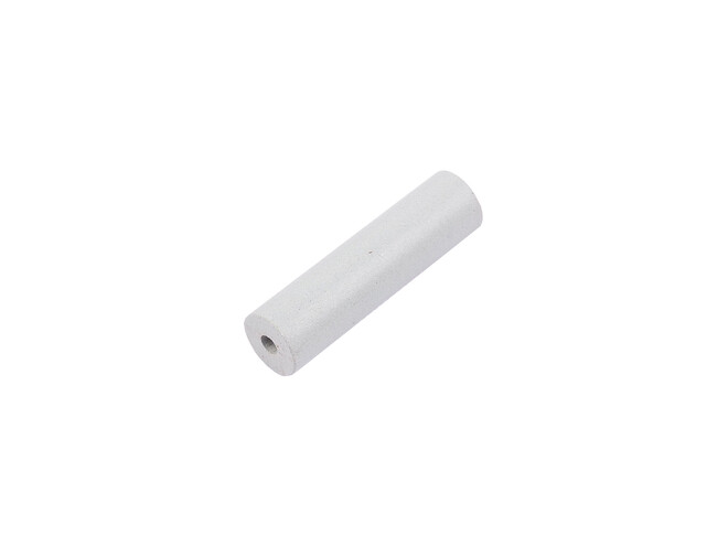 DISQUE CAOUTCHOUC 6 X 23 MM BLANC